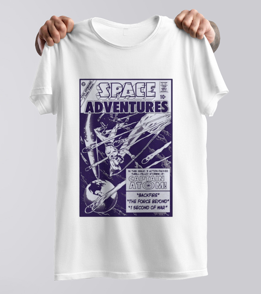 Space Adventures Captain Atom Backfire The Force Beyond 1 Second Of War Charlton Comics 1961 T-Shirt