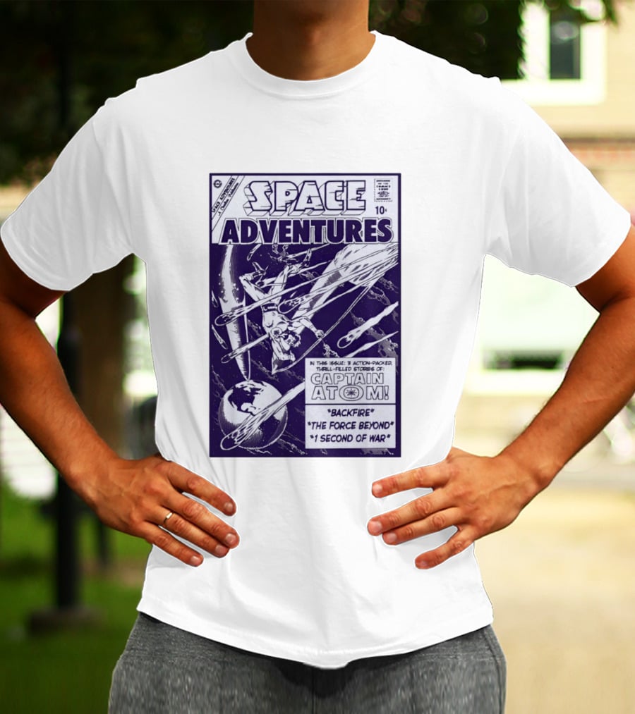 Space Adventures Captain Atom Backfire The Force Beyond 1 Second Of War Charlton Comics 1961 T-Shirt