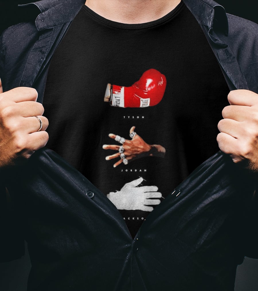 Michael Tyson Jordan Jackson Glove And Rings T-Shirt