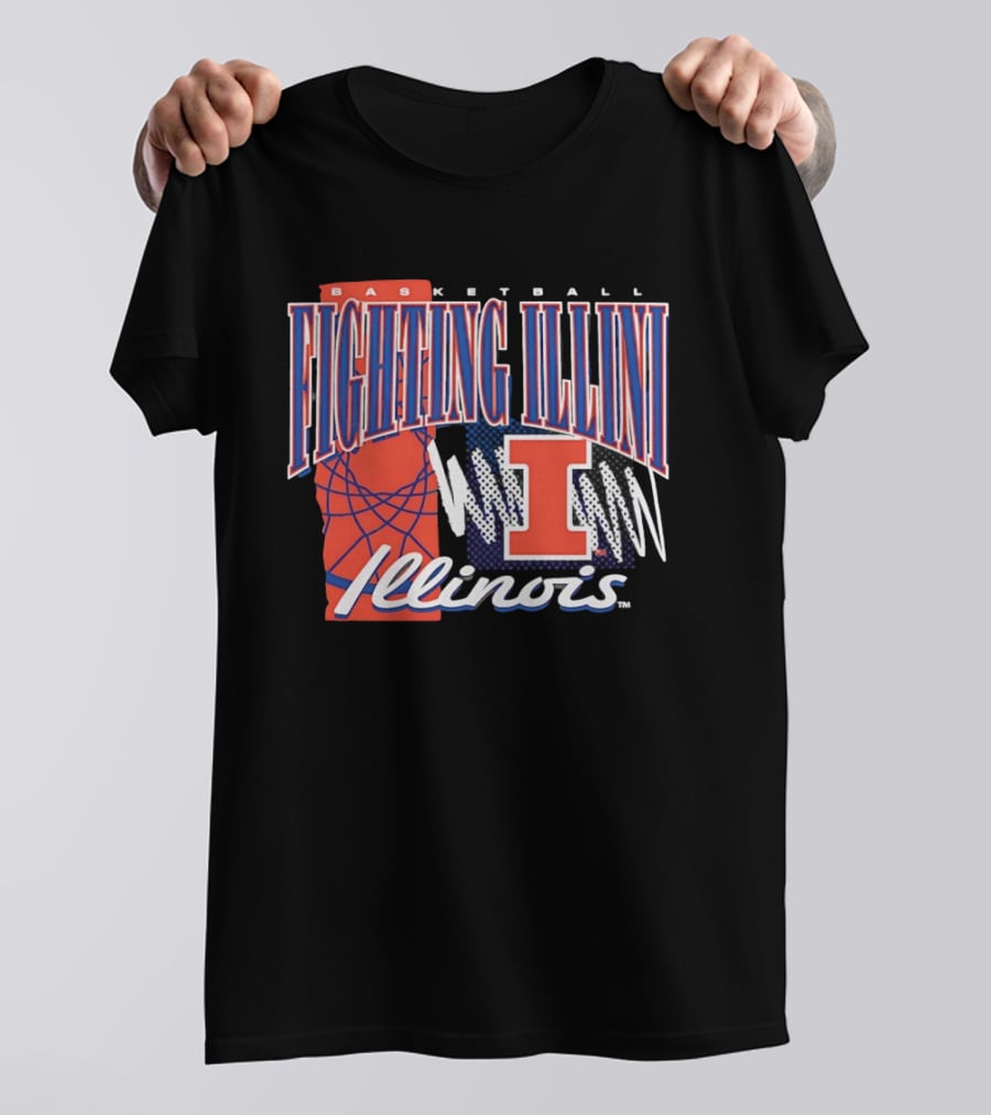 Illinois Fighting Illini Basketball T-Shirt