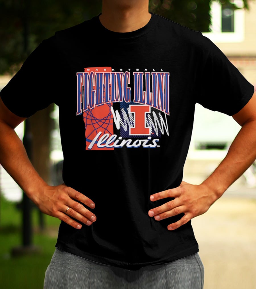 Illinois Fighting Illini Basketball T-Shirt