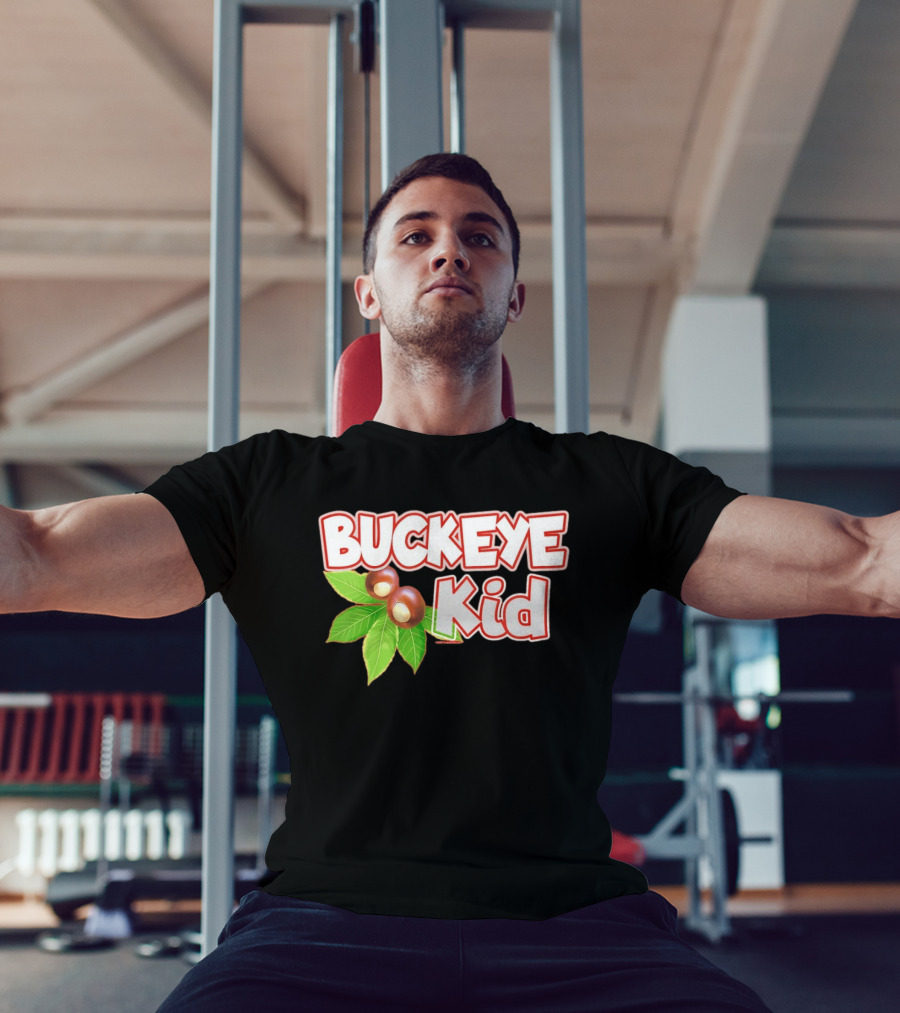 Buckeye Kid Ohio Tree Nut Leaf Home T-Shirt