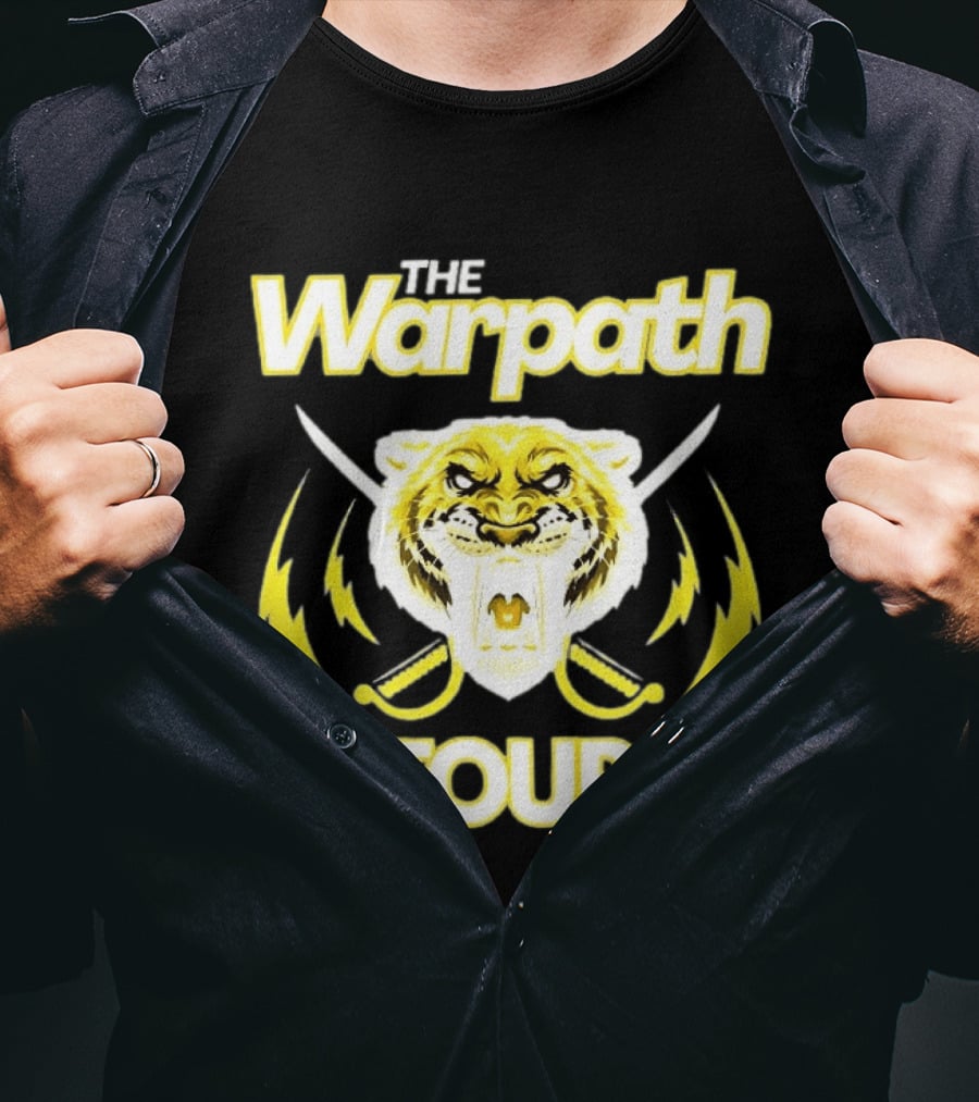 Buffalo Hockey The Warpath 2025 2026 Tour Lion T-Shirt