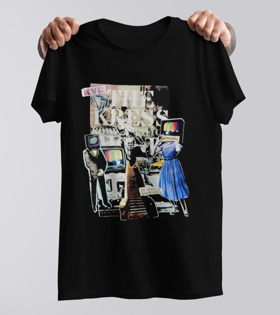KVC The Kress 35 Years Of Broadcasting TV Applause T-Shirt