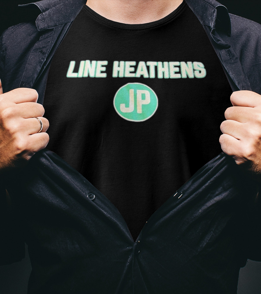 LINE HEATHENS JP Circle T-Shirt
