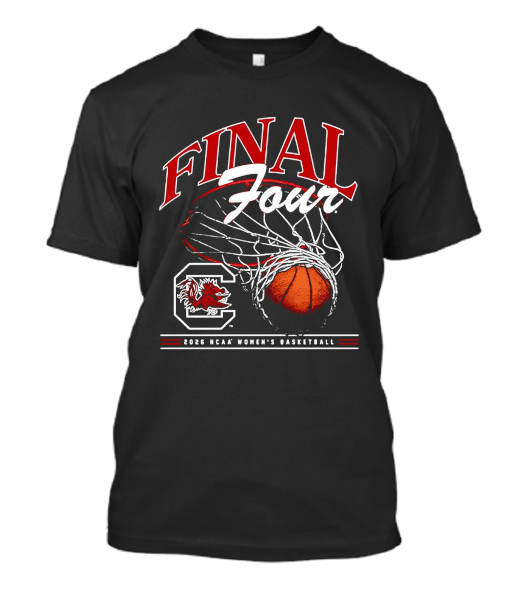 South Carolina Gamecocks 2026 NCAA Women's Basketball Final Four March Madness T-Shirt