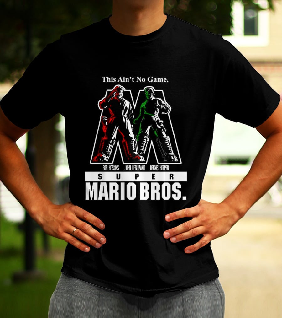 Super Mario Bros Trust The Fungus Ain't No Game T-Shirt