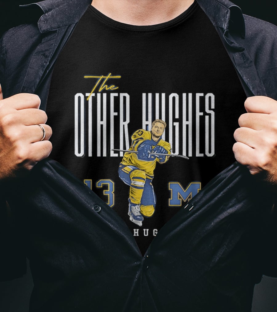 The Other Hughes 13 Michigan Wolverines TJ Hughes T-Shirt
