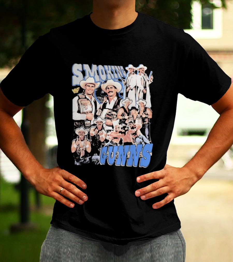 Smoking Gunns WWF Championship Tag Team Cowboys T-Shirt