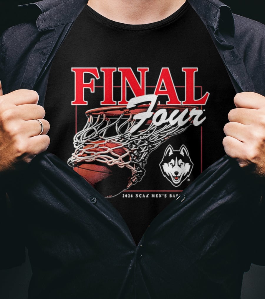 UConn Men's Basketball 2026 NCAA Final Four March Madness T-Shirt
