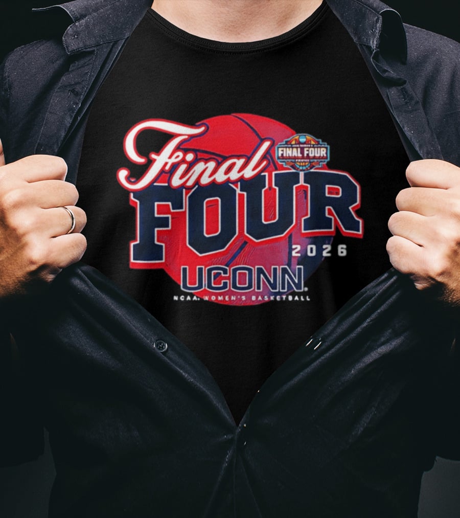 UConn Women's Basketball Final Four NCAA March Madness 2026 T-Shirt