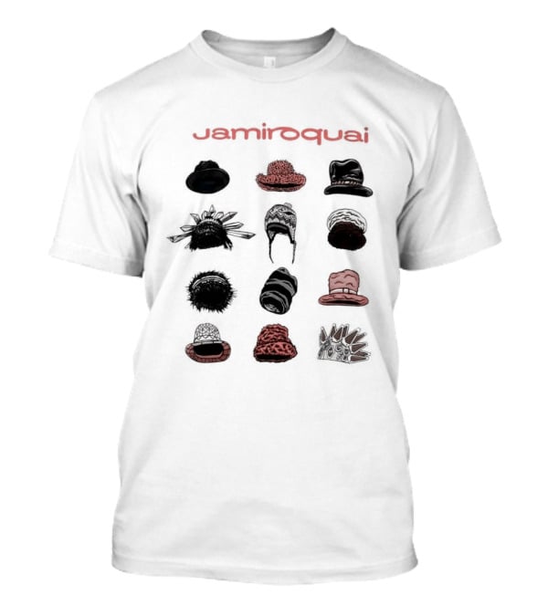 Jamiroquai Hat Collection Variety Styles T-Shirt