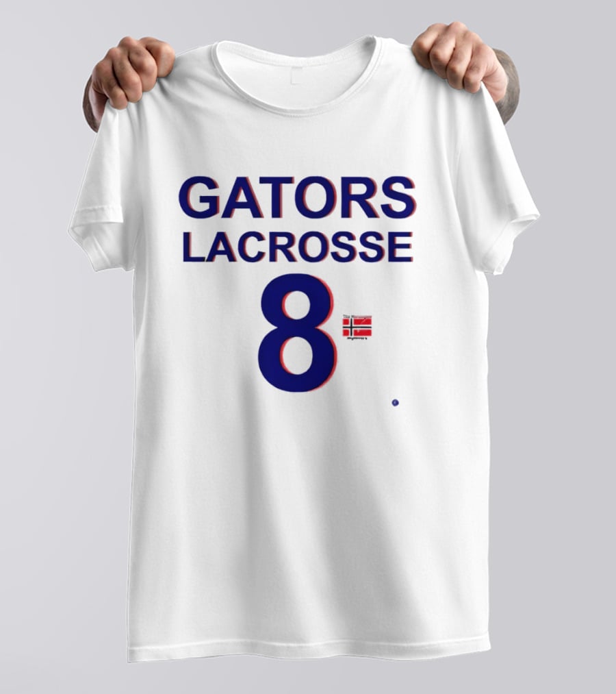 Gators Lacrosse 8 Libbllc Sports Team Spirit T-Shirt