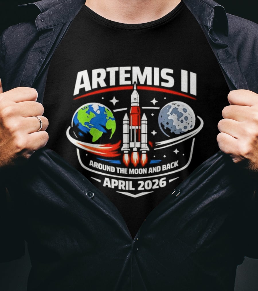Artemis II NASA Moon Mission April 2026 T-Shirt