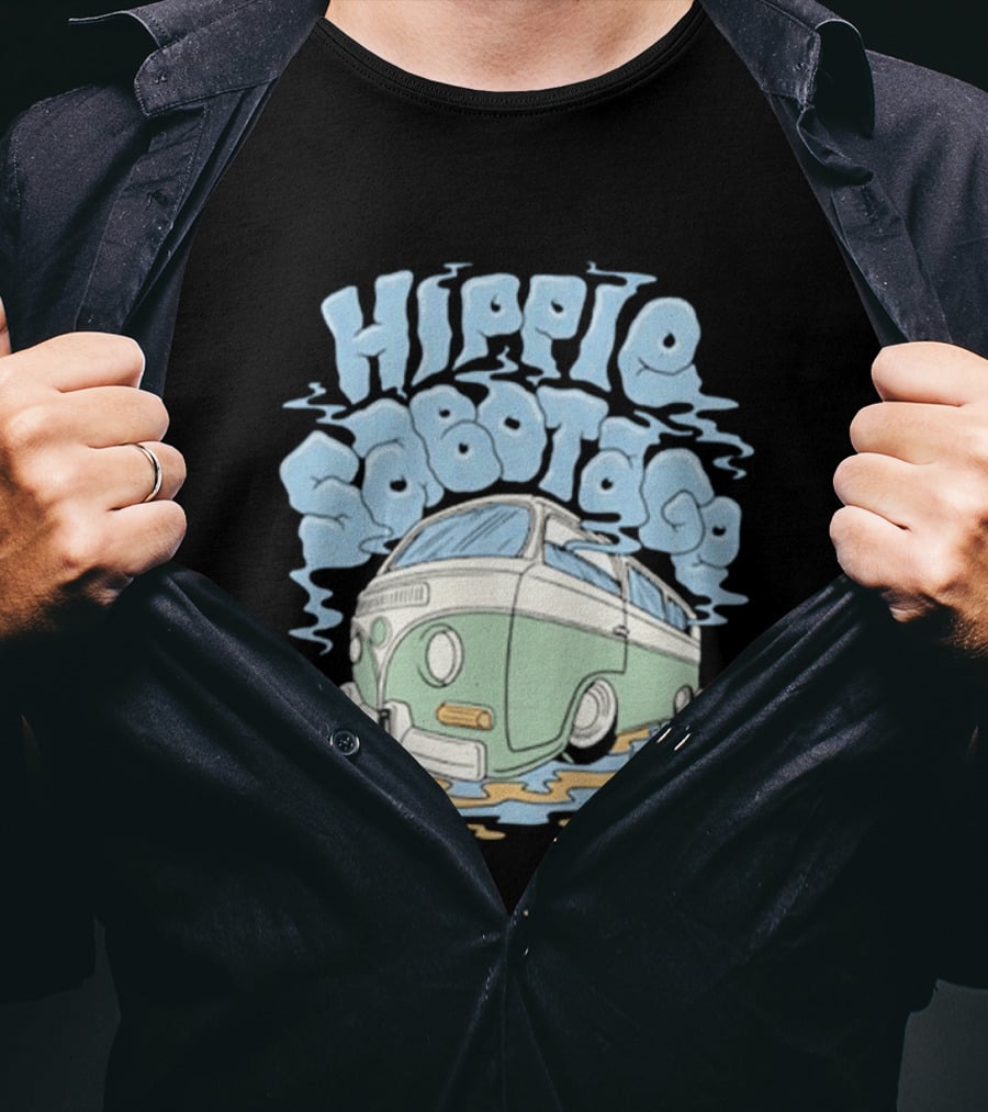 Hippie Sabotage 420 Bus Retro Vibes T-Shirt