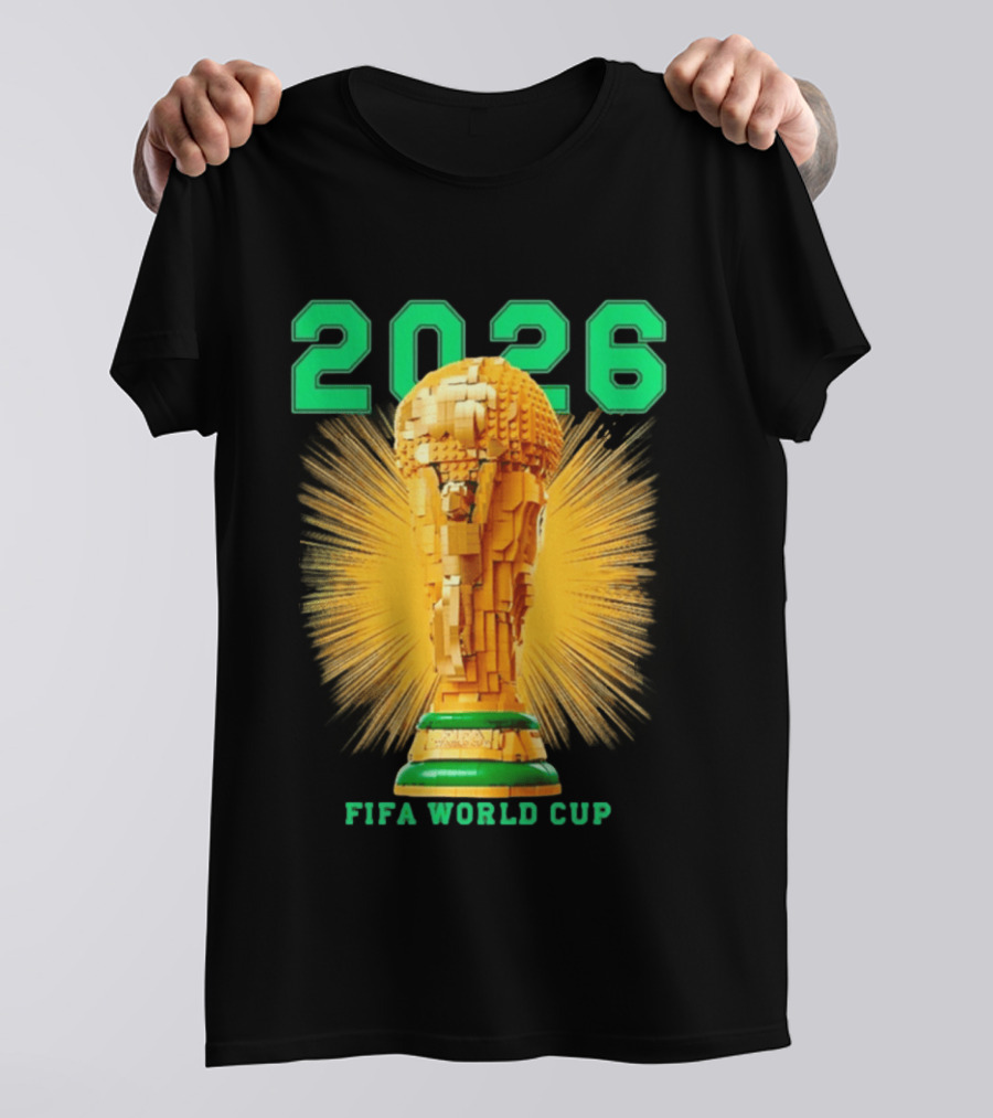 2026 FIFA World Cup Lego Trophy T-Shirt