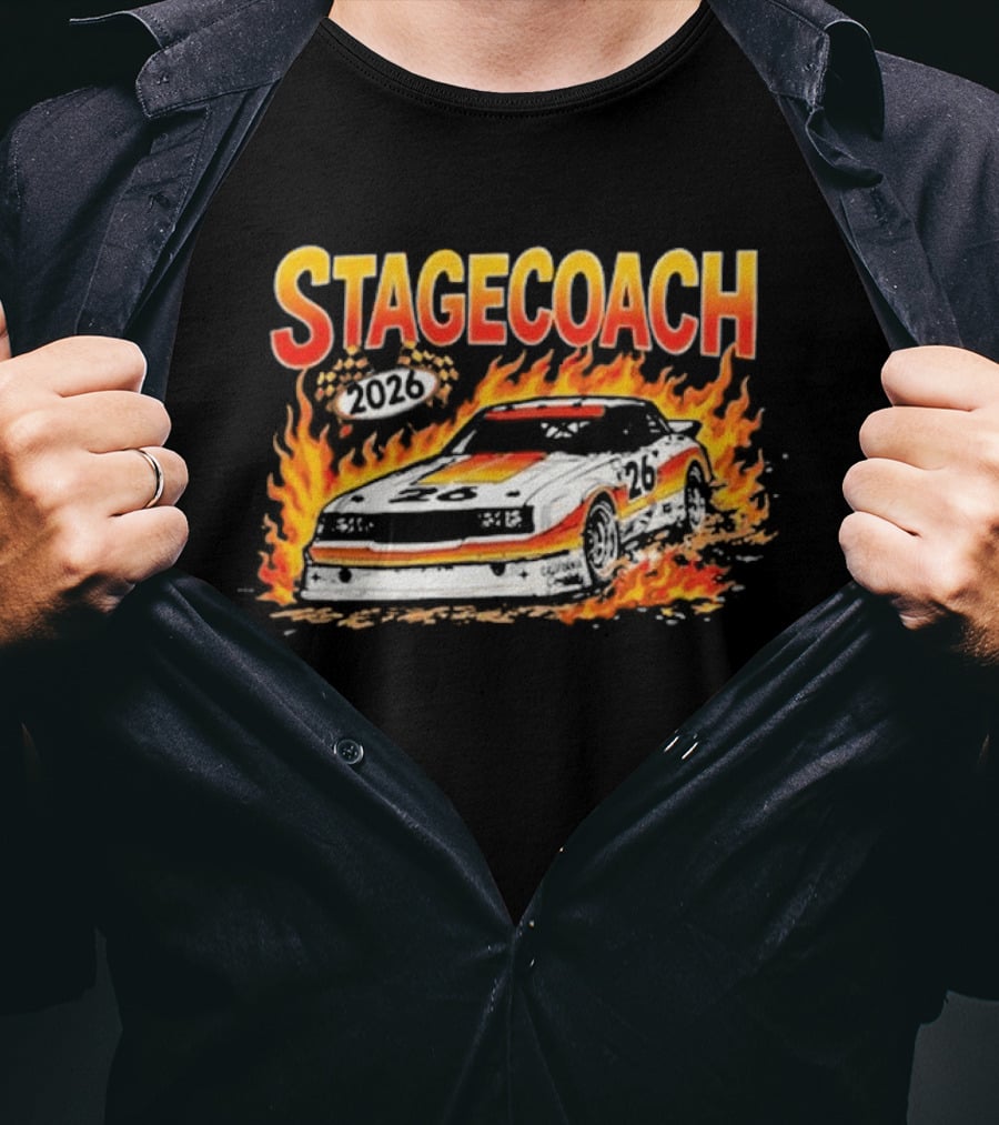 Stagecoach California Country Music Festival 2026 Racing Team T-Shirt