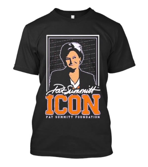 Pat Summitt Icon Tennessee Vols Pat Summitt Foundation T-Shirt