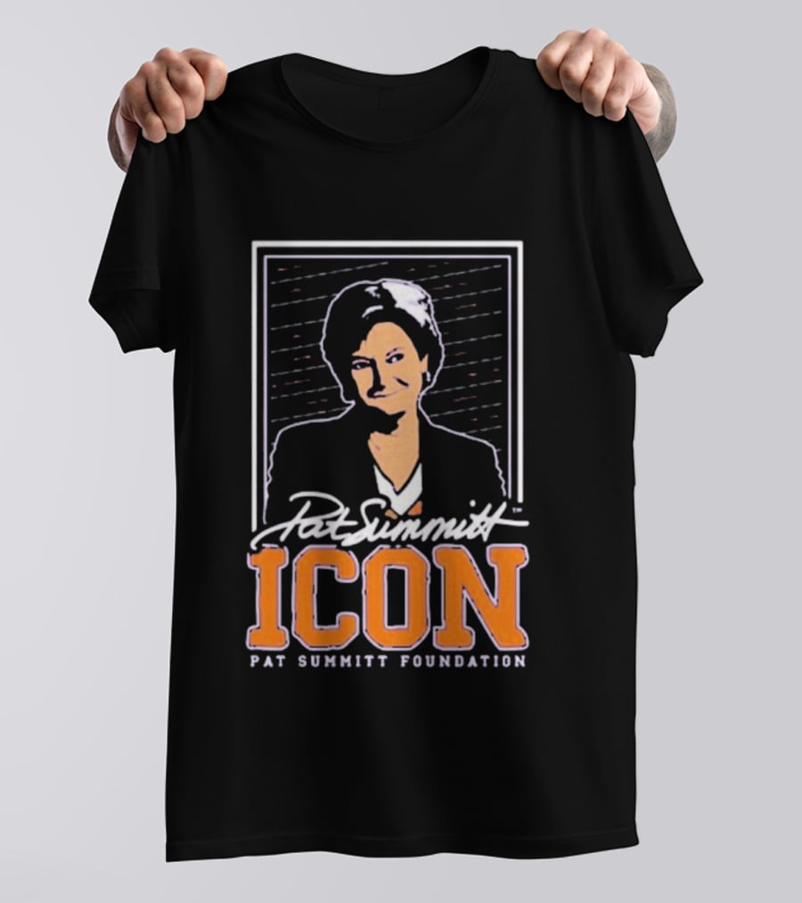 Pat Summitt Icon Tennessee Vols Pat Summitt Foundation T-Shirt