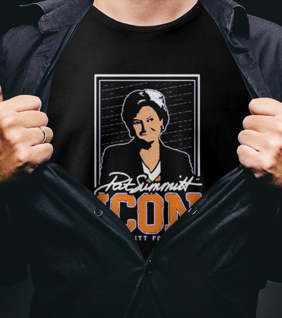 Pat Summitt Icon Tennessee Vols Pat Summitt Foundation T-Shirt