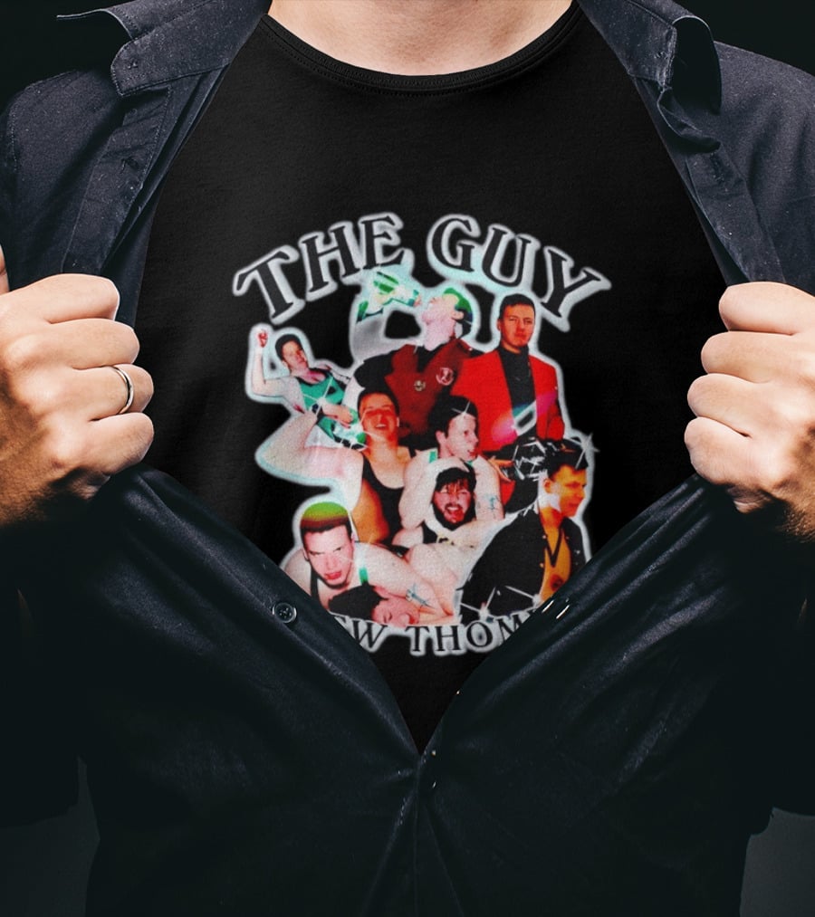Andrew Thompson The Guy Birthday Celebration Collage T-Shirt