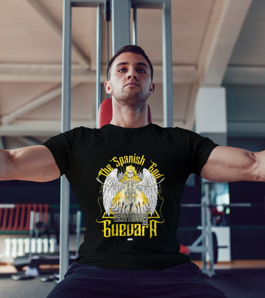 The Spanish God Sammy Guevara Wings And Crown Ascendant T-Shirt