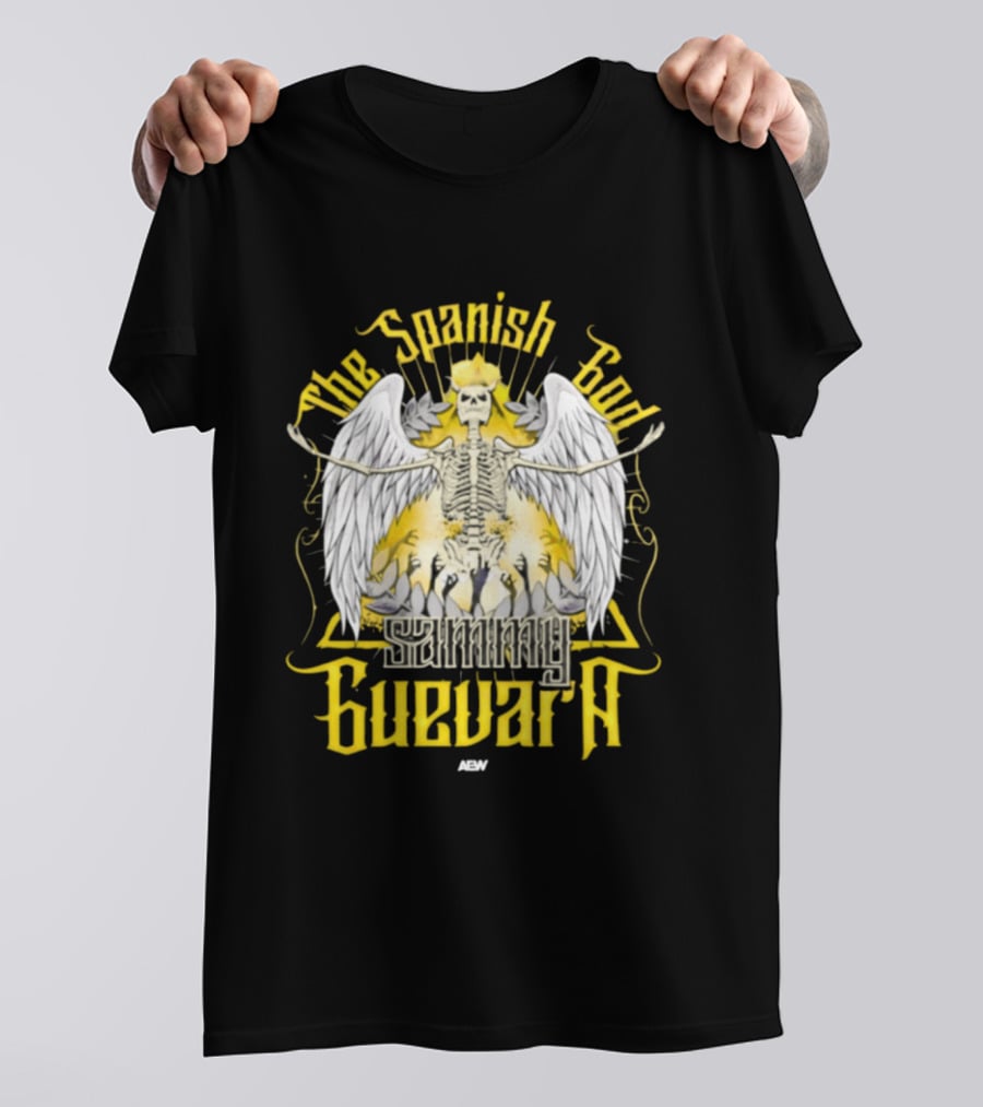 The Spanish God Sammy Guevara Wings And Crown Ascendant T-Shirt