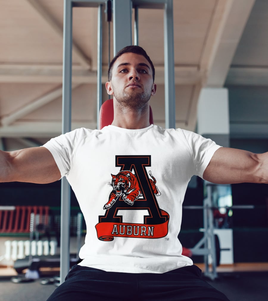 Auburn Tigers Auburn University Basketball NBA Team Spirit Tiger T-Shirt