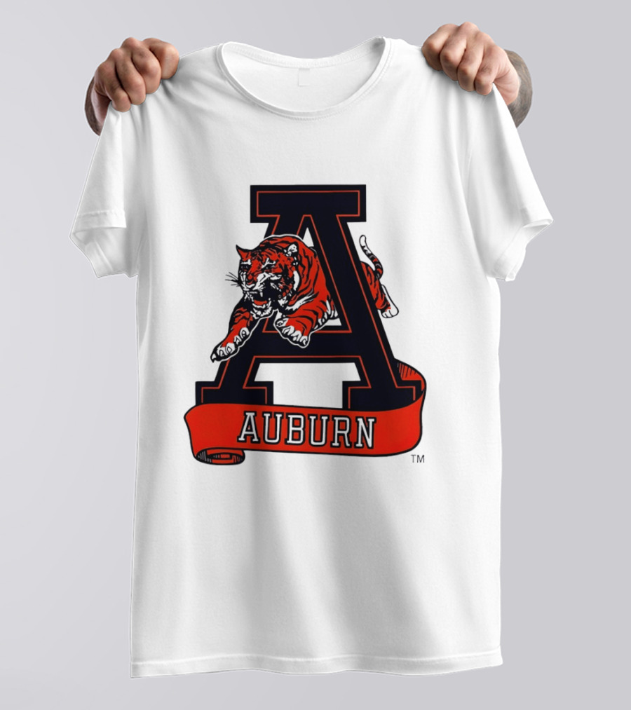 Auburn Tigers Auburn University Basketball NBA Team Spirit Tiger T-Shirt