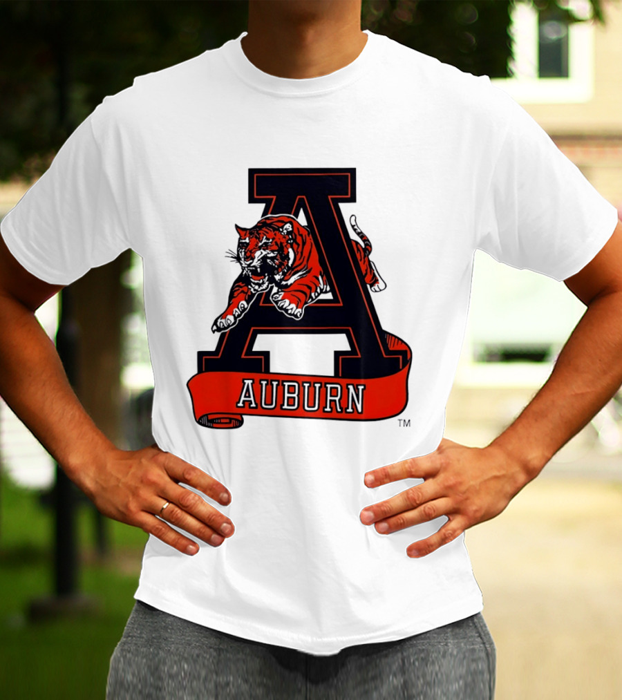 Auburn Tigers Auburn University Basketball NBA Team Spirit Tiger T-Shirt