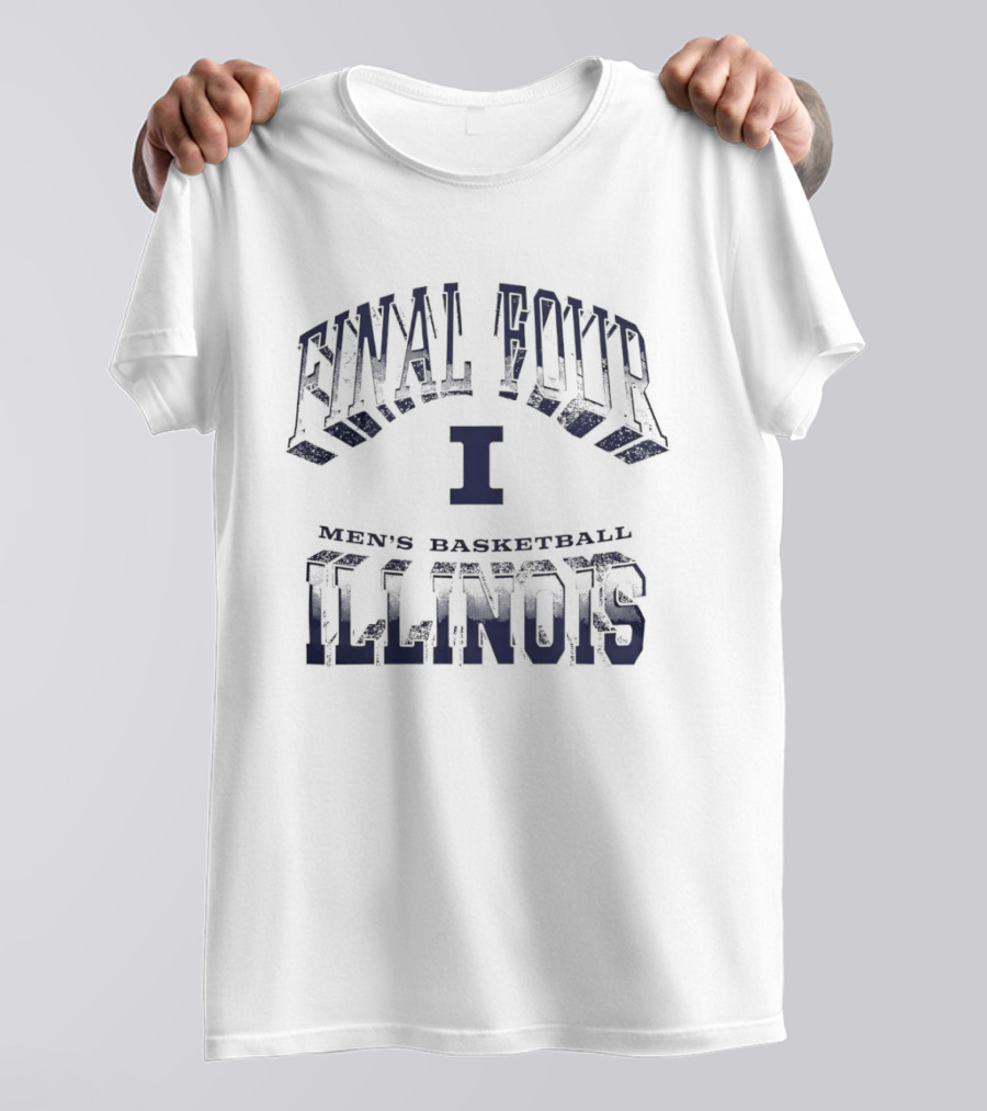 Illinois Fighting Illini Final Four NCAA Men's Basketball 2026 Highlight T-Shirt