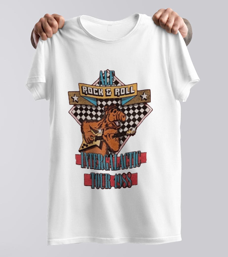 ALF Rock And Roll Intergalactic Tour 1988 T-Shirt