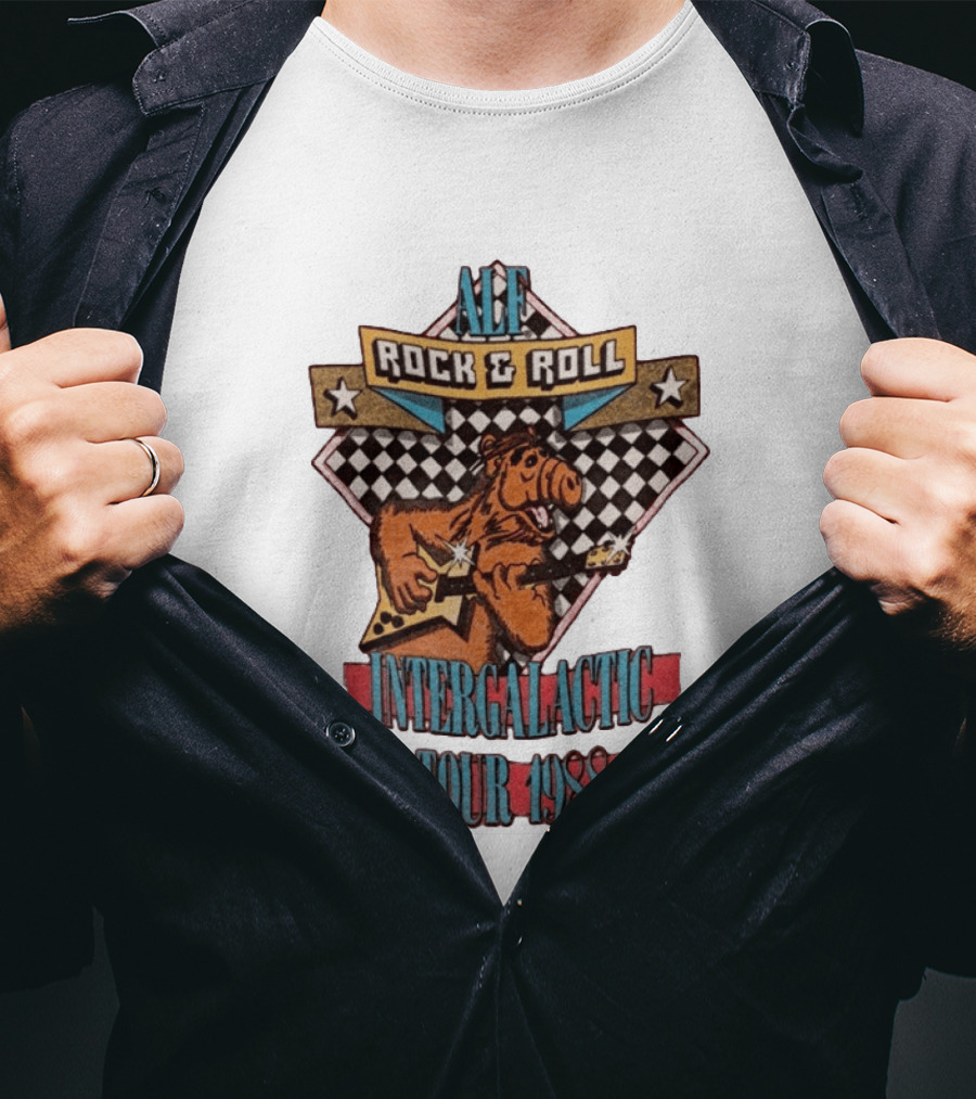 ALF Rock And Roll Intergalactic Tour 1988 T-Shirt