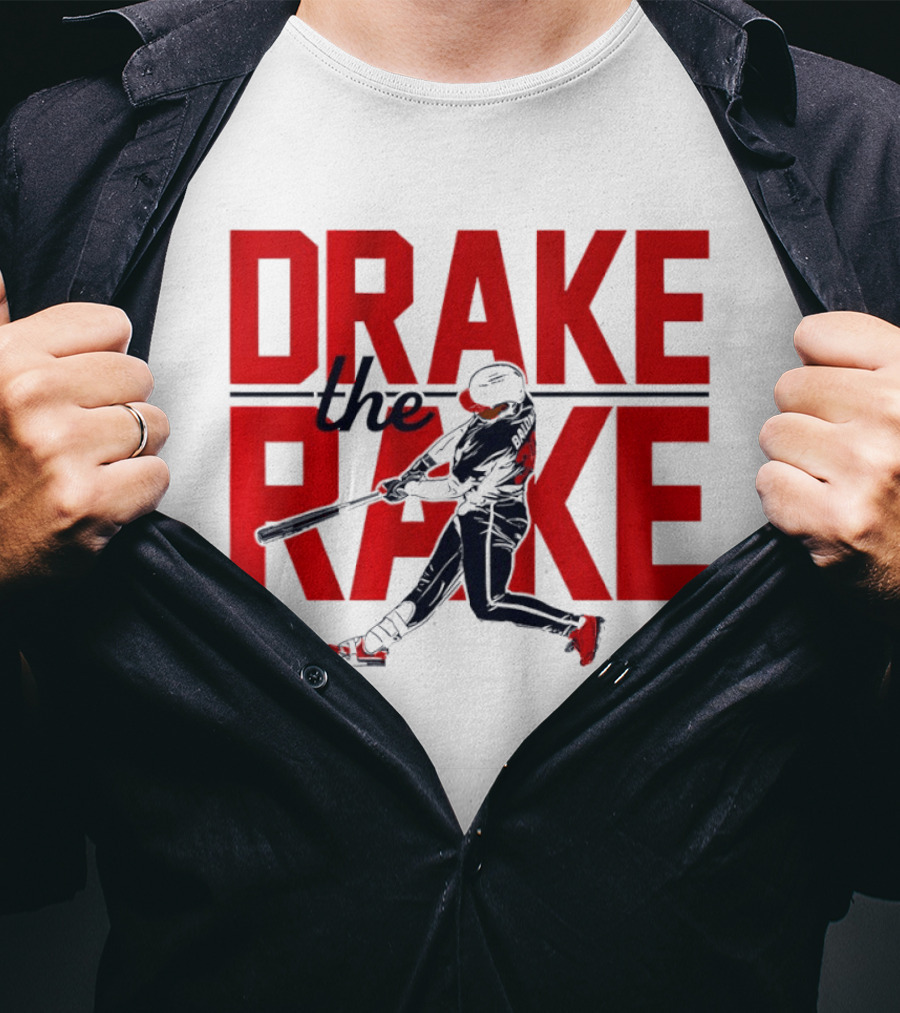 Drake Baldwin Drake The Rake Atlanta Braves Major League Baseball MLB 2026 T-Shirt