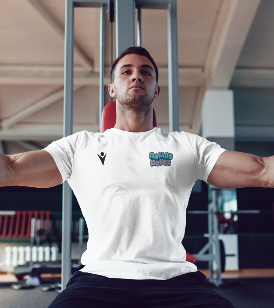 Scottish Rugby Macron Making Moves 2 Sides T-Shirt