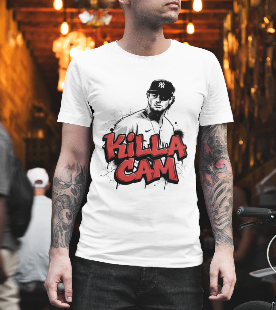 Killa Cam New York Yankees Baseball Team Schlittler T-Shirt
