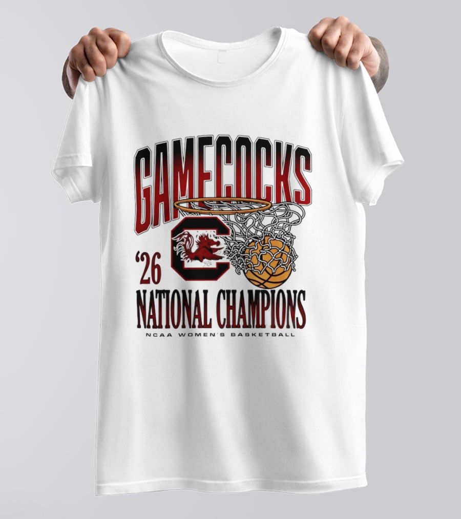 Gamecocks 2026 National Champions NCAA Women's Basketball T-Shirt