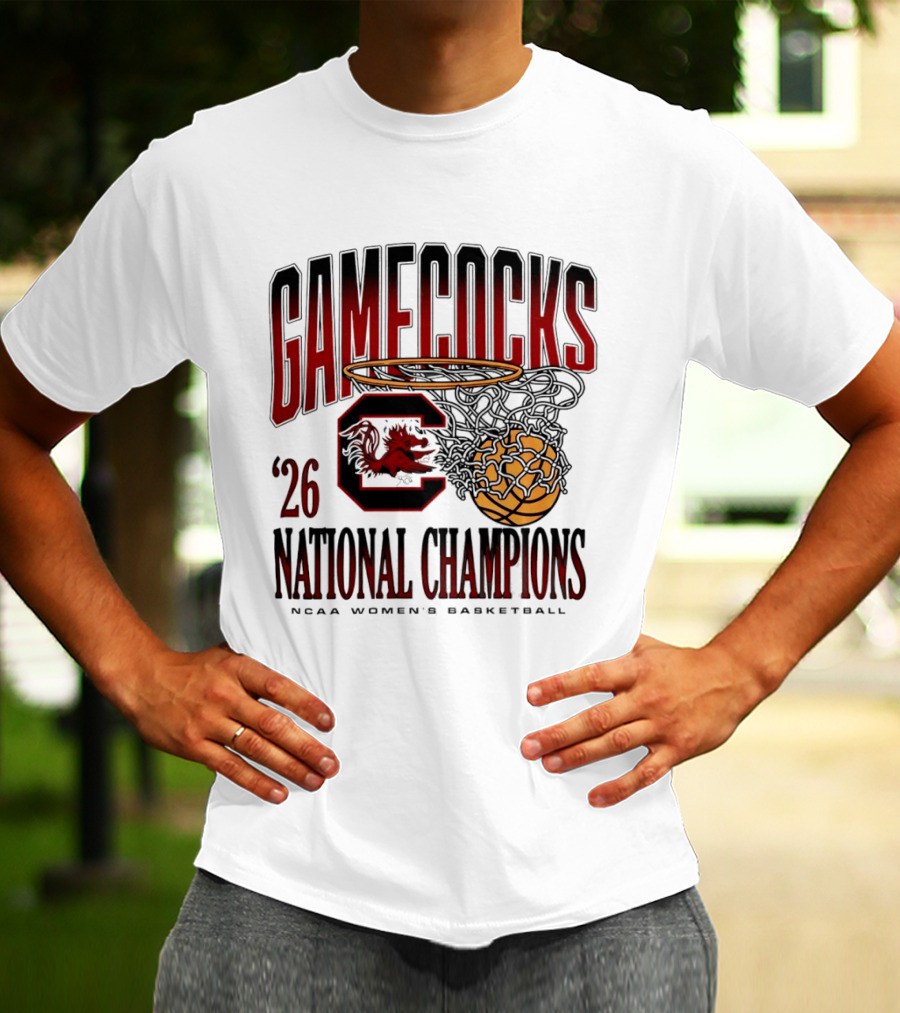 Gamecocks 2026 National Champions NCAA Women's Basketball T-Shirt