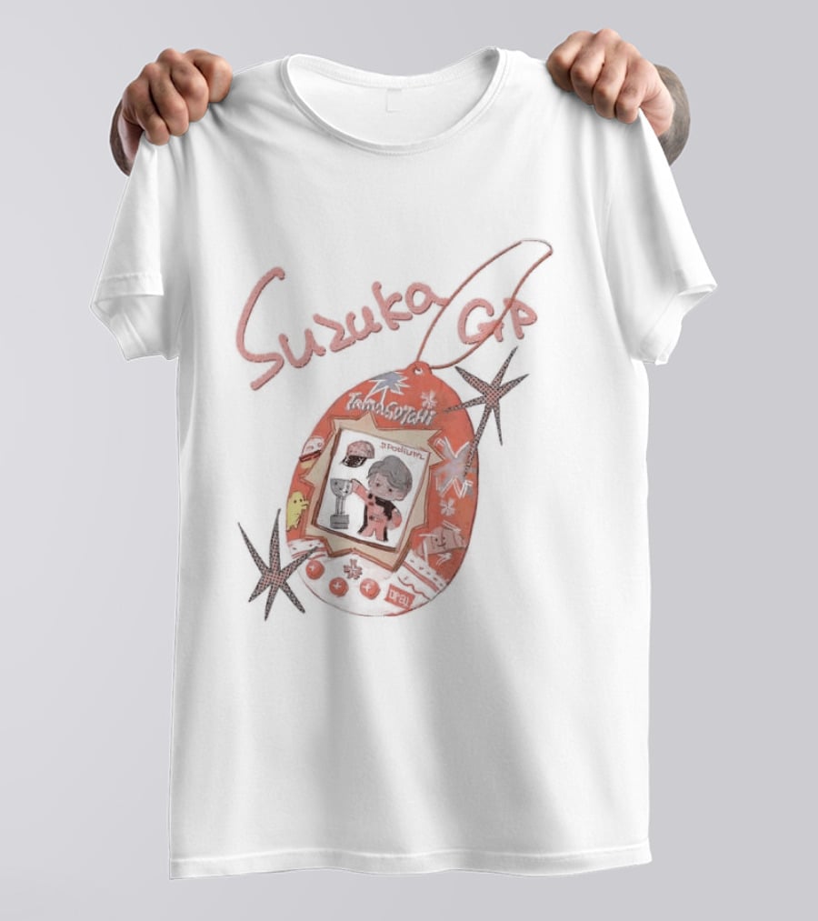Suzuka GP Tamagotchi Virtual Pet Racing Device T-Shirt