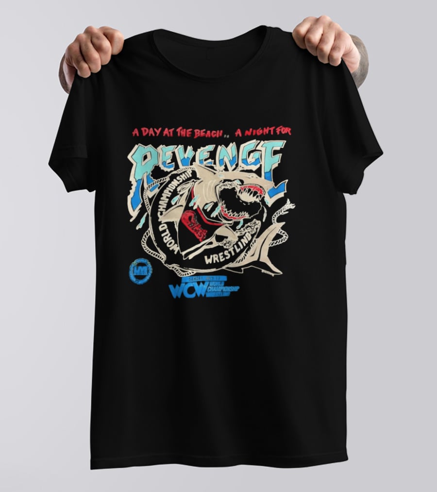 WCW 1997 Bash At The Beach Revenge Wrestling T-Shirt