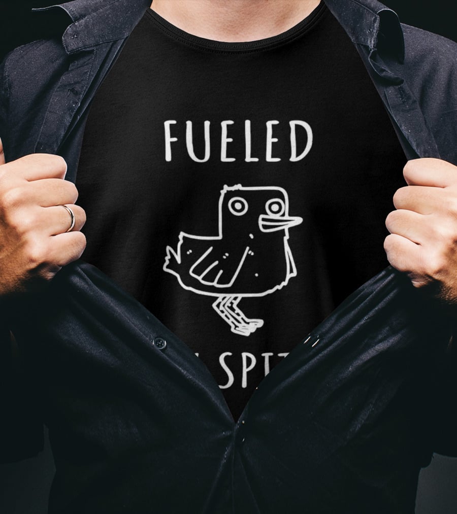 Fueled By Spite Bird Sketch T-Shirt