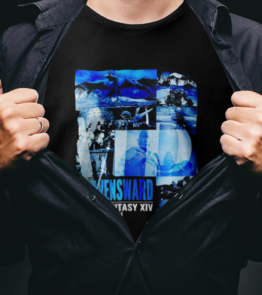 Heavensward Final Fantasy XIV Exhibition Collage T-Shirt