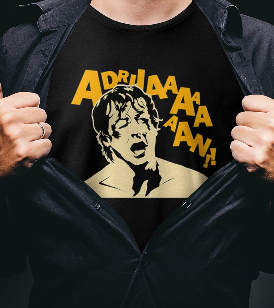 Rocky Balboa Adrian Yelling Iconic Movie Scene T-Shirt