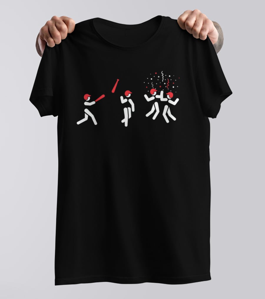 Dominican Baseball Guide USA Baseball Celebration T-Shirt