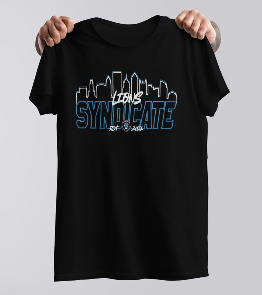 Lions Syndicate Skyline Est 2021 T-Shirt