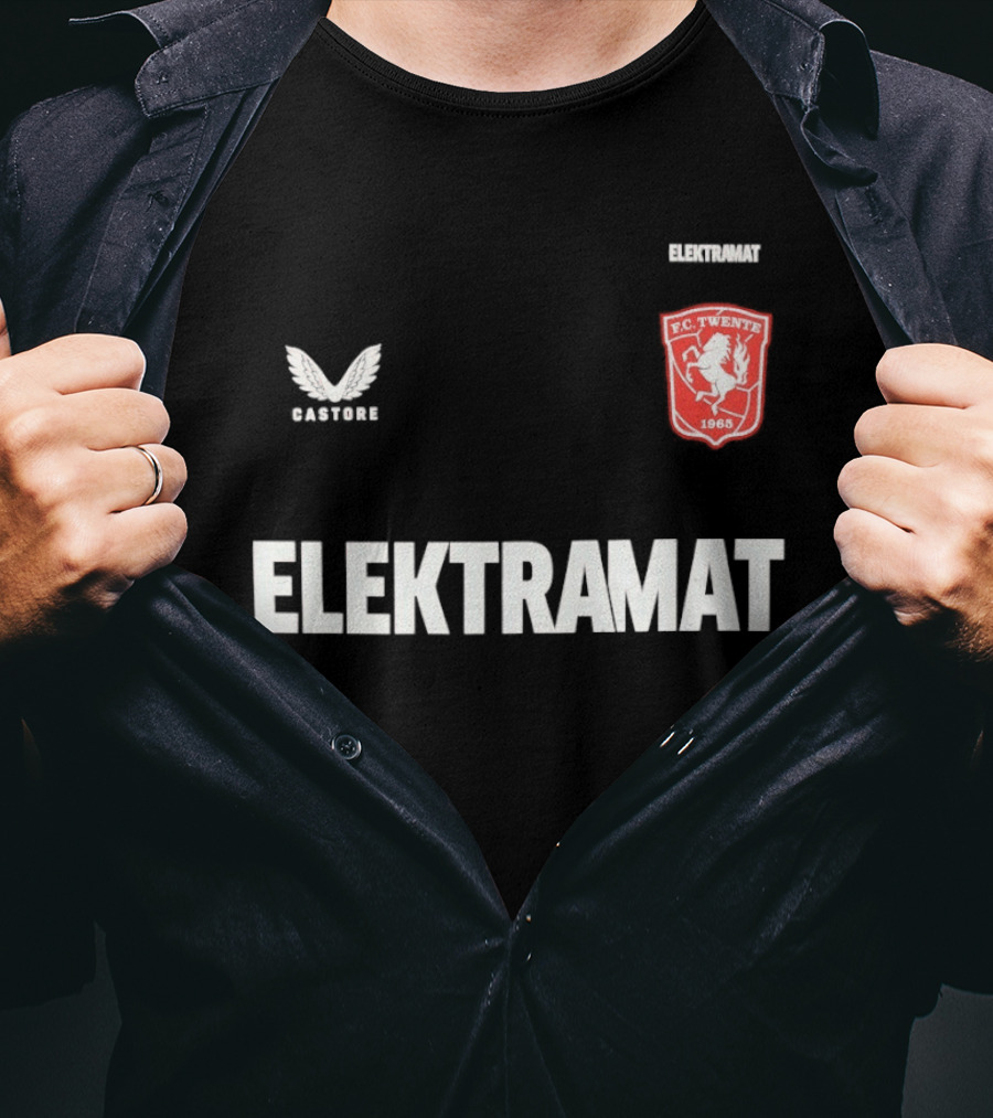 FC Twente 1965 Elektramat Castore T-Shirt