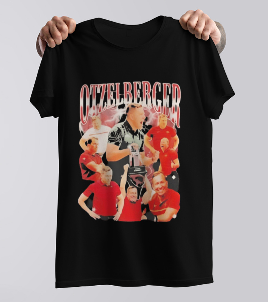 TJ Otzelberger Iowa State Cyclones Basketball Coach Collage T-Shirt