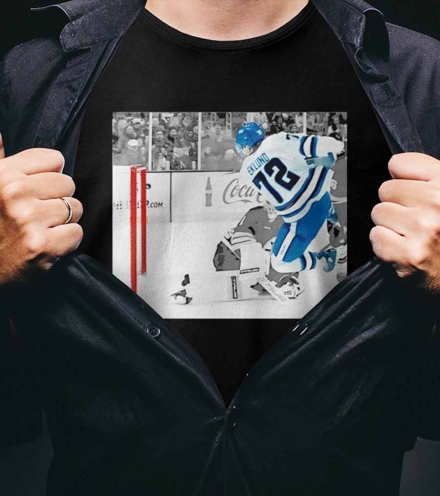 William Eklund 72 Air Eklund Great Goal Hockey T-Shirt