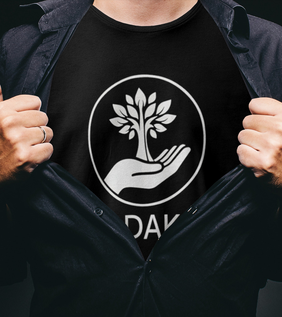 Radako Tree Hand Symbol Nature Connection T-Shirt