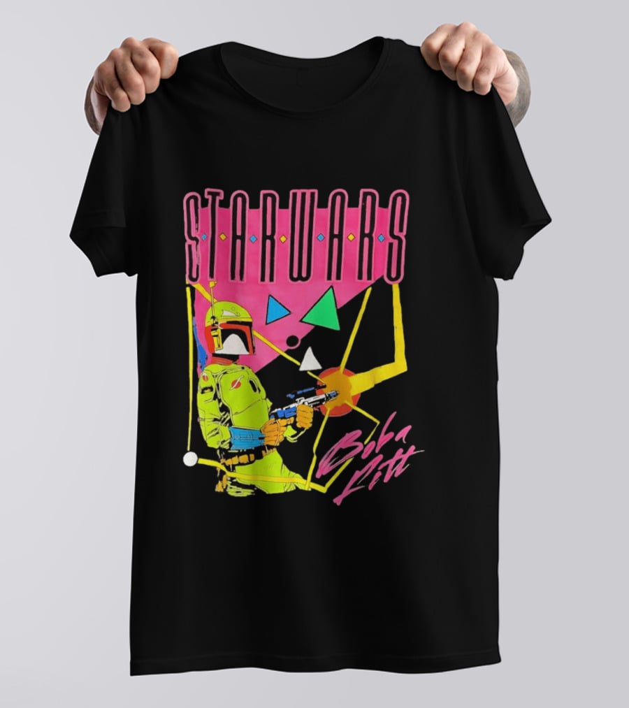 Star Wars Boba Fett Neon T-Shirt